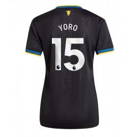 Manchester United Leny Yoro #15 Tredje Kläder Dam 2025-26 Kortärmad